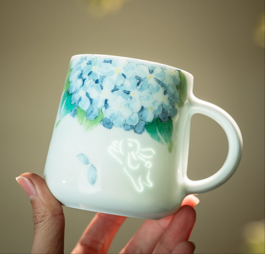 「Moonlit Hop」Luminous Rabbit Mug