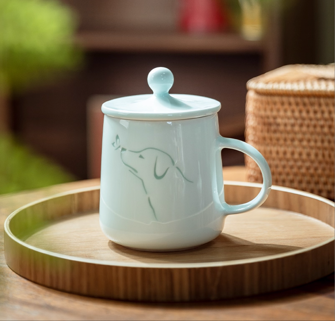 「Paws & Petals」Luminous Companion Mug