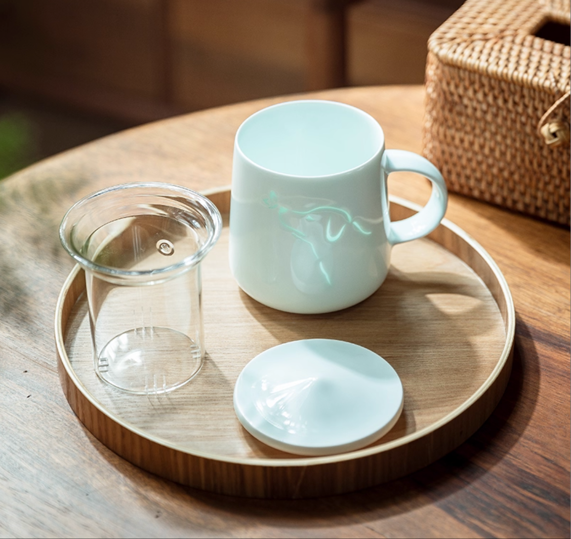 「Paws & Petals」Luminous Companion Mug